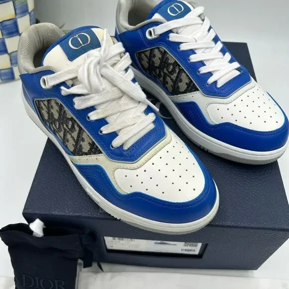 Women’s Dior B 27 low top leather sneakers size 39 made in Italy - Picture 2 of 12